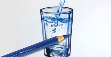How to colour a water glass with Albrecht Dürer Magnus