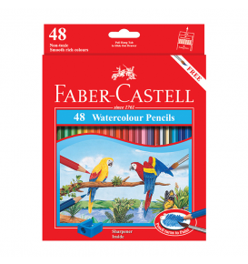 48-pieces Watercolour Pencils Set