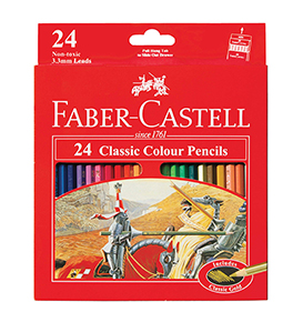 24-Pieces Classic Coloured Pencil